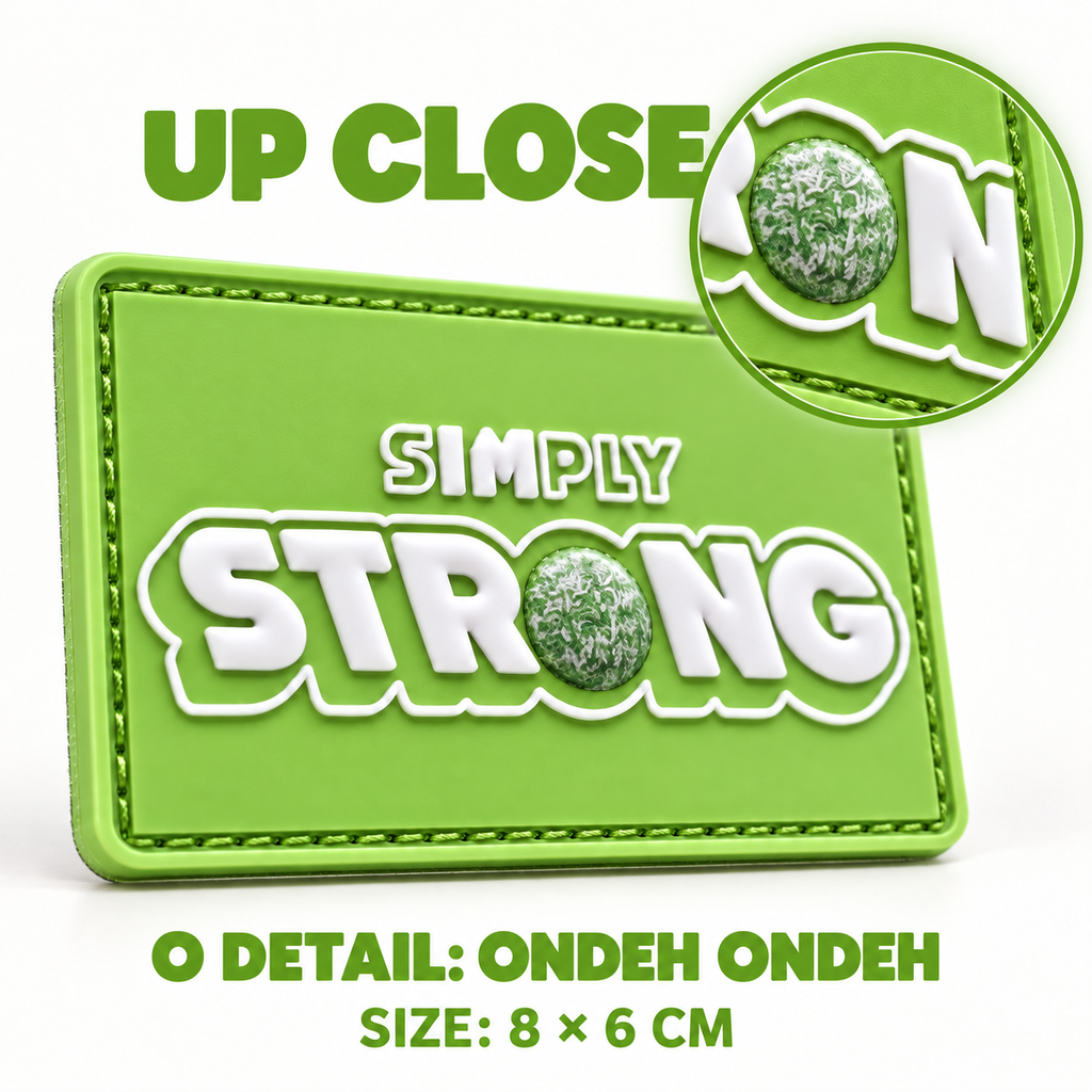 SIMPLY Strong 3D Velcro Patches