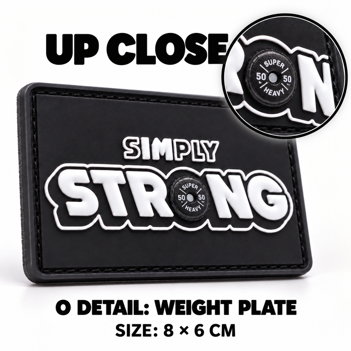 SIMPLY Strong 3D Velcro Patches