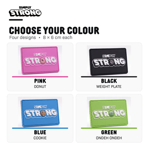 SIMPLY Strong 3D Velcro Patches